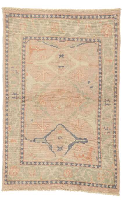 4 x 6 Contemporary Oushak Rug 80690