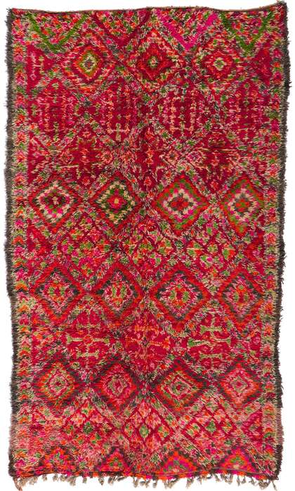 7 x 12 Vintage Moroccan Rug 21231