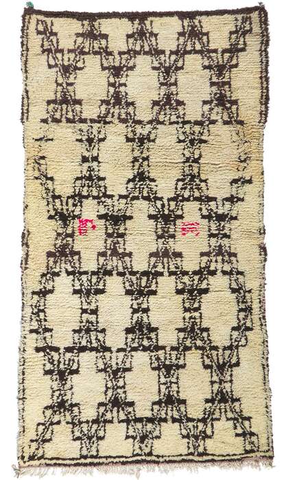 4 x 7 Vintage Moroccan Rug 21588