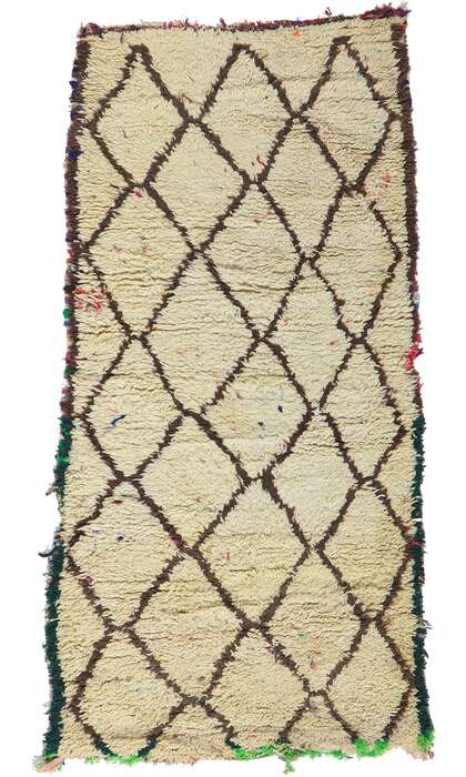 3 x 7 Vintage Moroccan Rug 21622