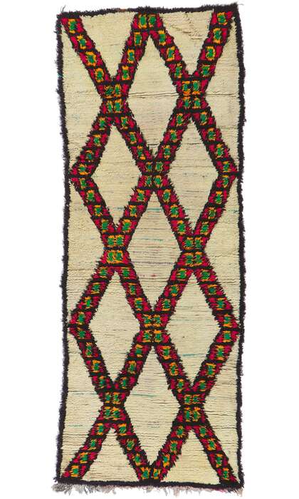 3 x 8 Vintage Moroccan Rug 21625