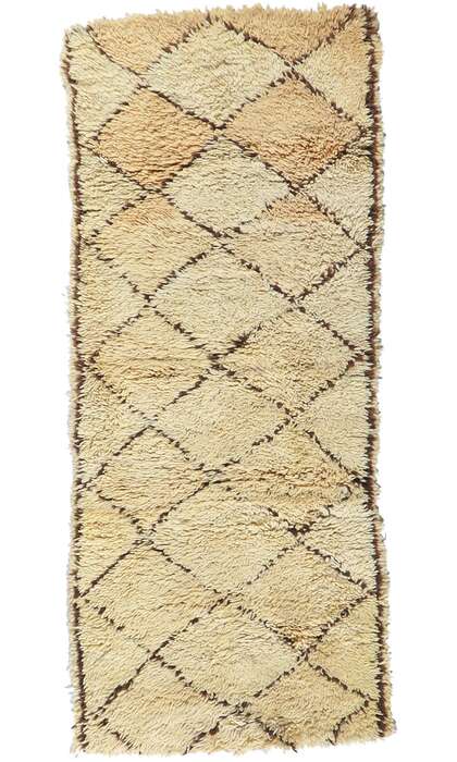 3 x 6 Vintage Berber Moroccan Azilal Rug 21636
