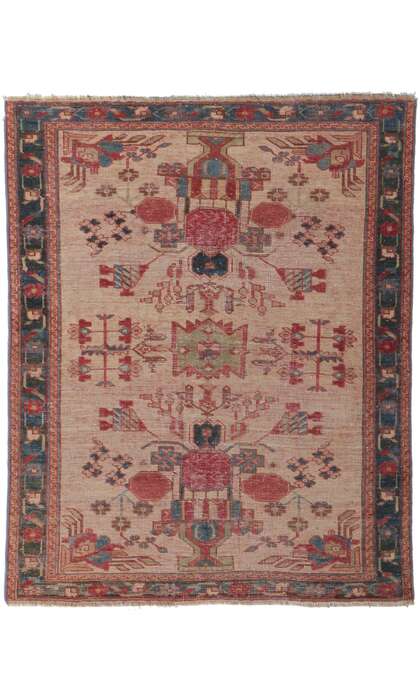 3 x 4 Antique Persian Gashghaie Rug 61000