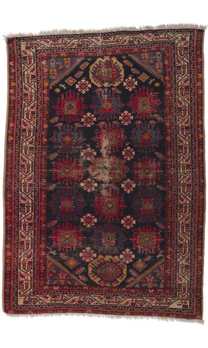 4 x 6 Antique Persian Malayer Rug 78177