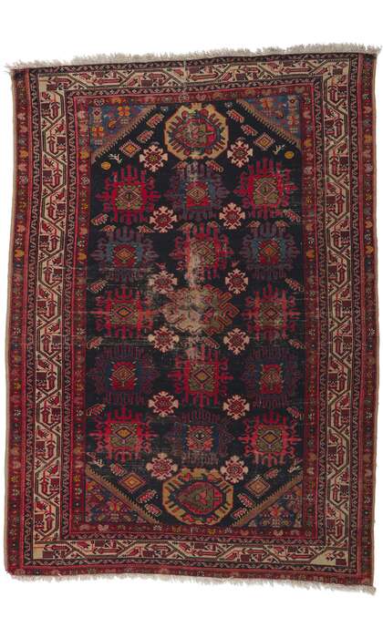 4 x 6 Antique Persian Malayer Rug 78177