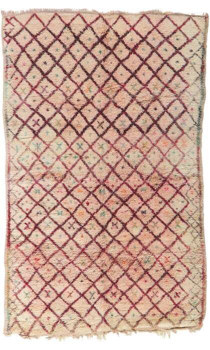 6 x 9 Vintage Moroccan Rug 21589