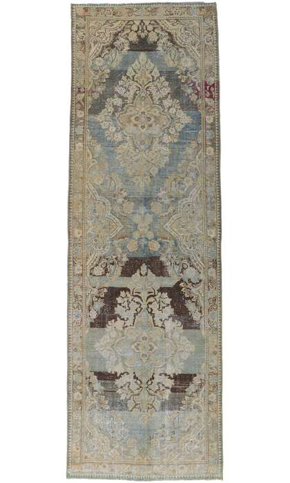 4 x 13 Antique Persian Mahal Runner 61010