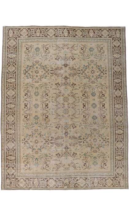 9 x 12 Antique Persian Mahal Rug 61028