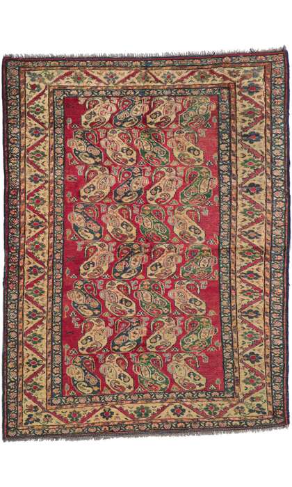 4 x 6 Vintage Afghani Rug 78228