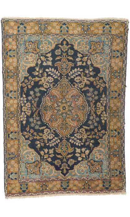 4 x 6 Antique Persian Tabriz Rug 78240