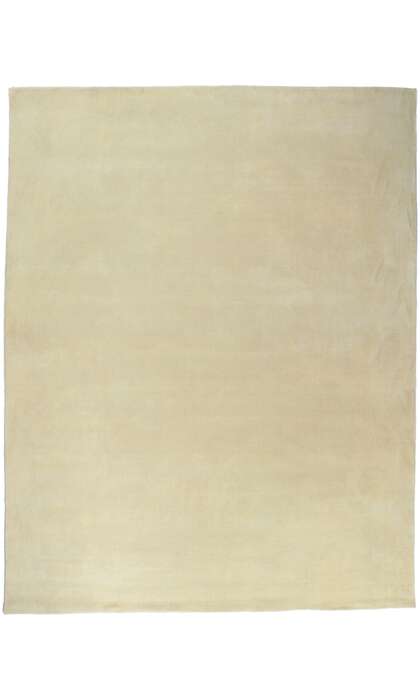 10 x 13 Contemporary Ivory Area Rug 30749