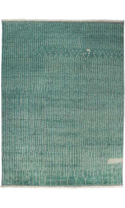 10 x 14 Teal Moroccan Area Rug 30773