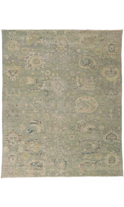 8 x 10 Contemporary Oushak Rug 30725