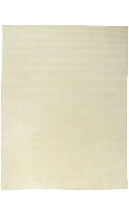 9 x 12 Contemporary Ivory Area Rug 30753