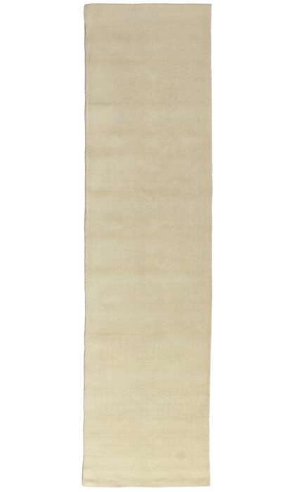 3 x 12 Contemporary Ivory Rug Runner 30755