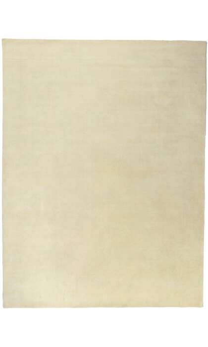 9 x 12 Contemporary Ivory Area Rug 30756