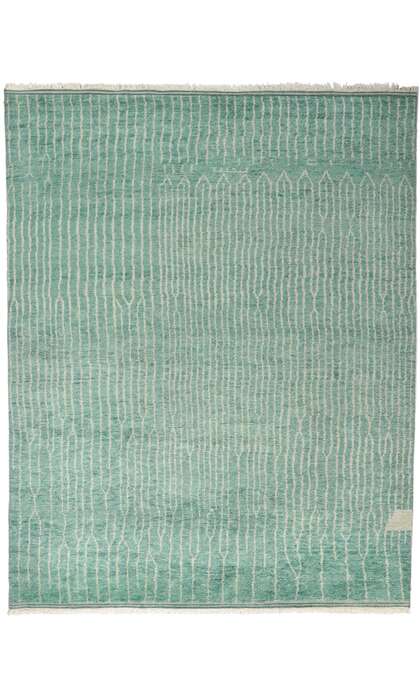 9 x 12 Teal Moroccan Area Rug 30774