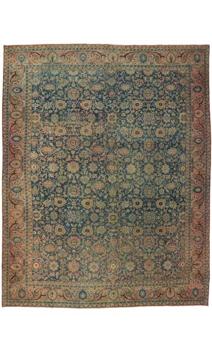 11 x 14 Vintage Persian Malayer Rug 61075
