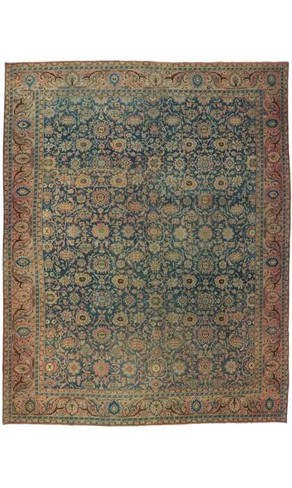 11 x 14 Vintage Persian Malayer Rug 61075