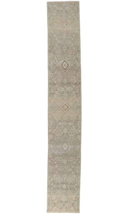 2 x 16 Contemporary Distressed Hallway Runner 30713