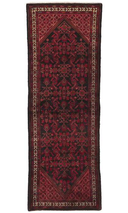 3 x 10 Vintage Persian Malayer Runner 61053