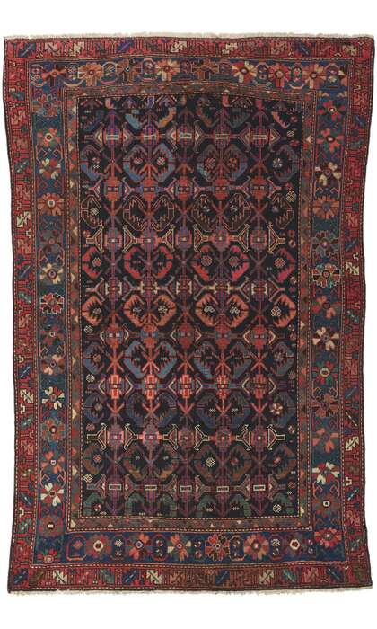 4 x 7 Antique Persian Malayer Rug 61065