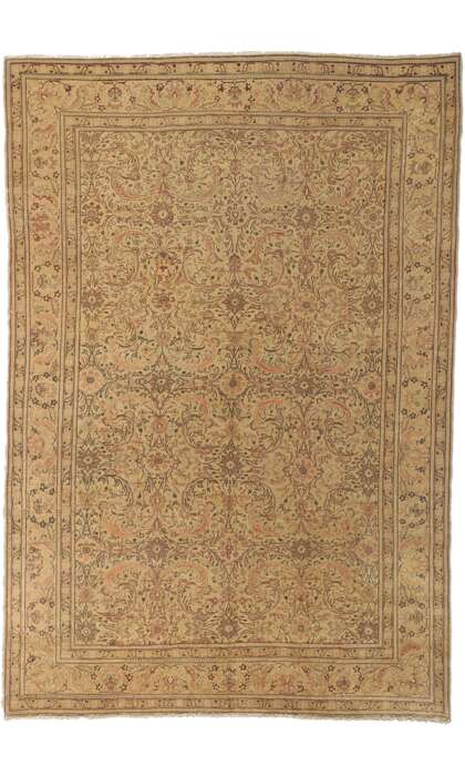 6 x 9 Vintage Turkish Sivas Rug 73149