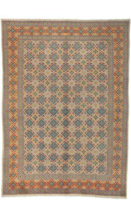 9 x 12 Vintage Persian Isfahan Rug 61034