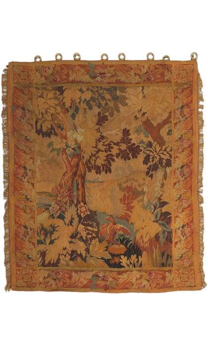 5 x 6 Antique French Tapestry 78235