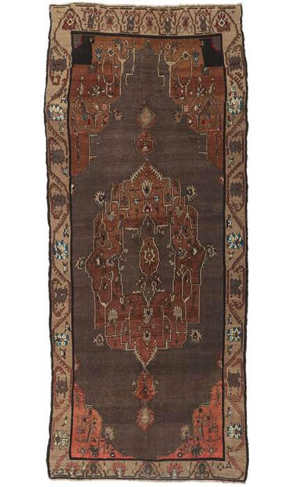 7 x 16 Vintage Turkish Kars Rug 51635