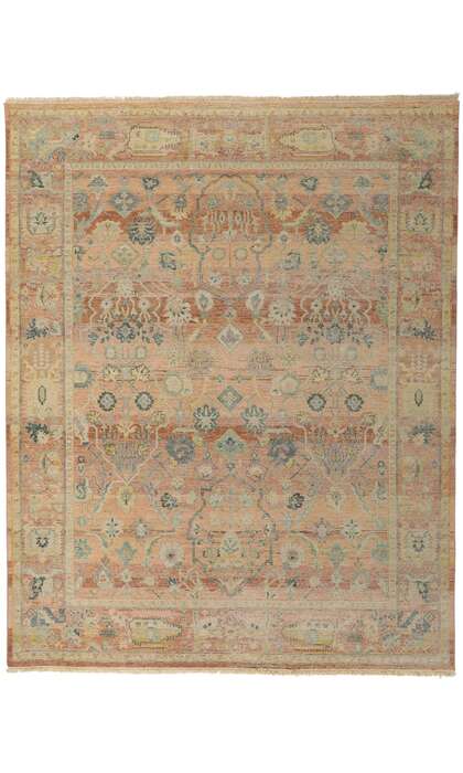 8 x 10 Contemporary Distressed Rug 30780
