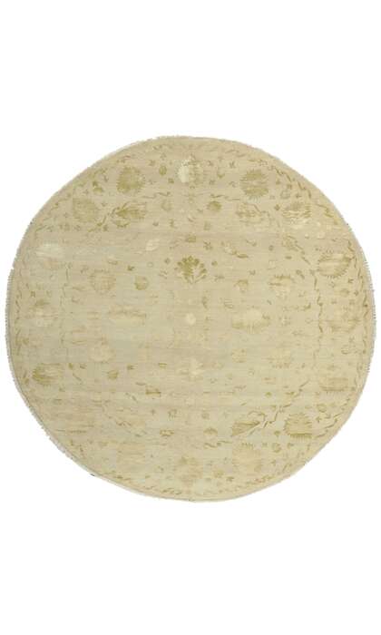 8 x 8 Neutral Round Area Rug 30286