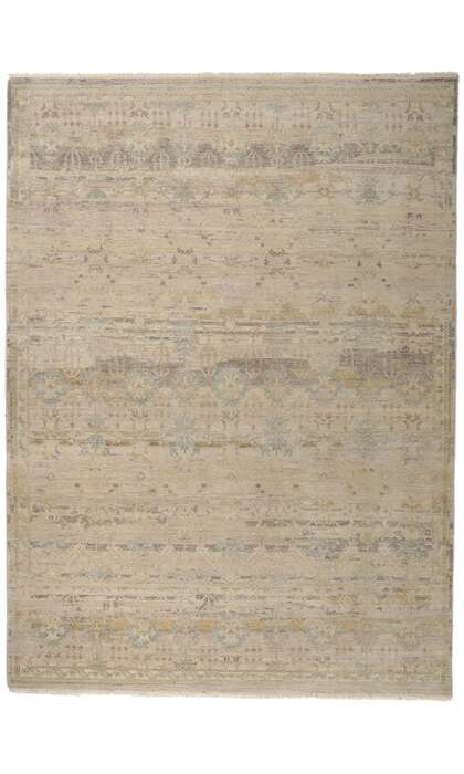 9 x 12 Contemporary Distressed Rug 30781