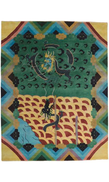 10 x 13 Contemporary Chinese Rug 30819