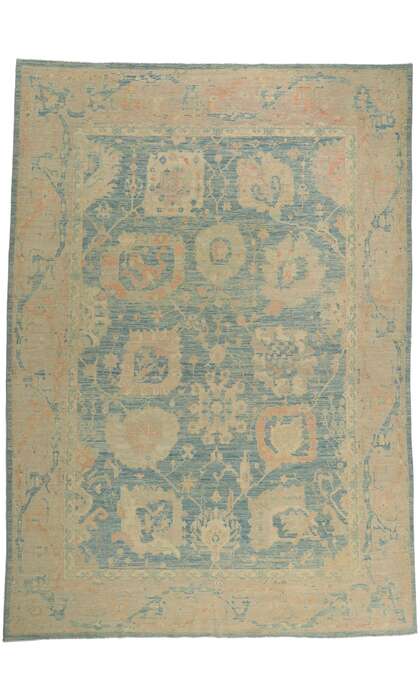 10 x 14 Contemporary Oushak Rug 80928