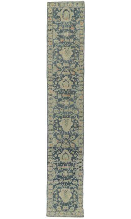 2 x 14 Contemporary Oushak Runner 30829
