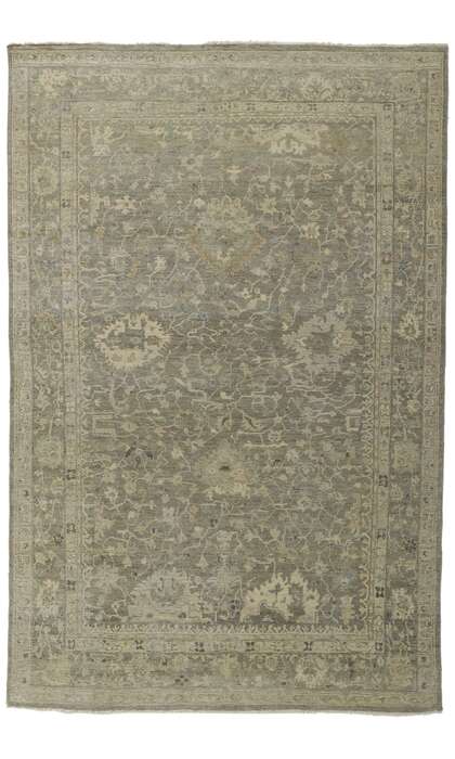 6 x 9 Contemporary Oushak Rug 30839