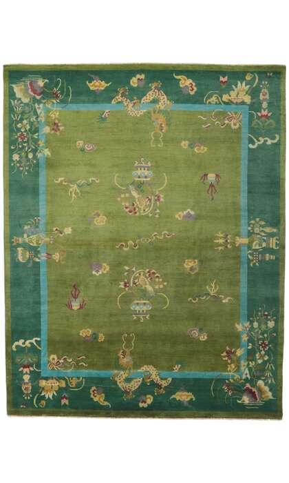8 x 10 Contemporary Chinese Art Deco Rug 30818