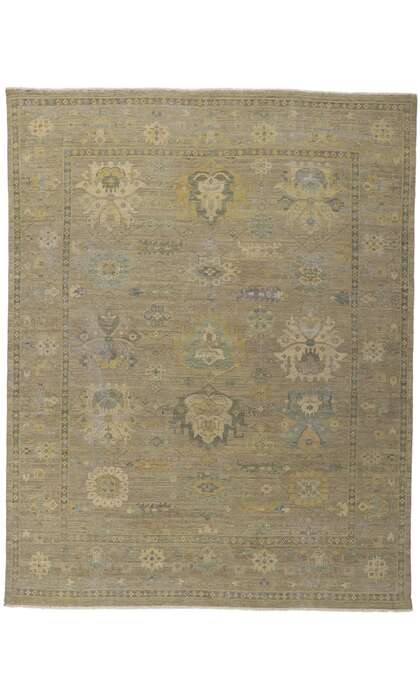 8 x 10 Contemporary Oushak Rug 30830