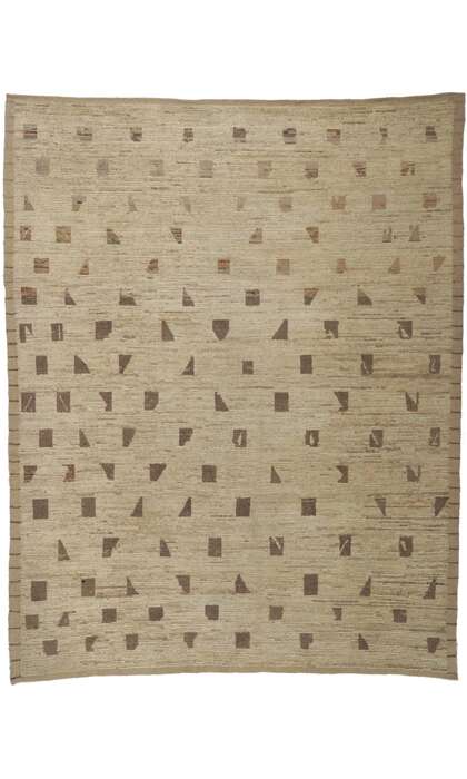 9 x 12 Earth-Tone Moroccan Rug 80804