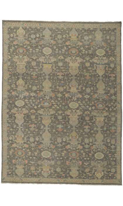 9 x 12 Modern Oushak Rug 30840