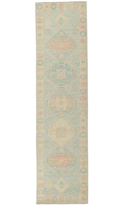 3 x 12 Colorful Oushak Runner 80875