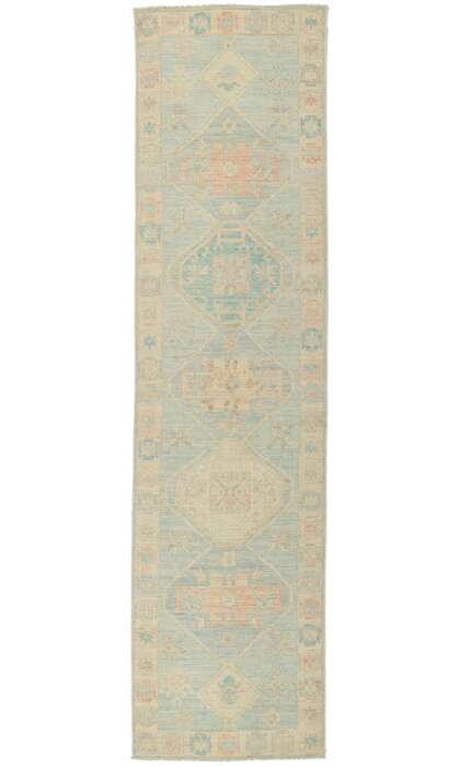 3 x 12 Vintage-Inspired Oushak Runner 80878