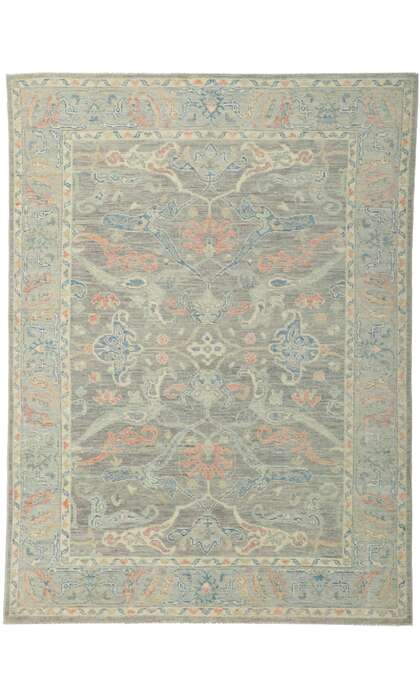 5 x 7 Colorful Oushak Rug 80885