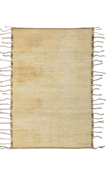 6 x 9 Modern Earth-Tone Moroccan Rug 80786