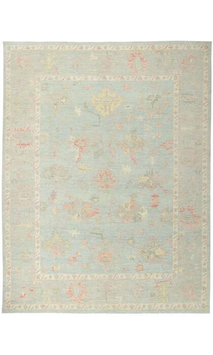 9 x 12 Contemporary Oushak Rug 80903