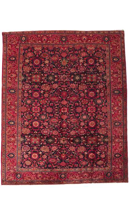 10 x 12 Vintage Persian Malayer Rug 61116