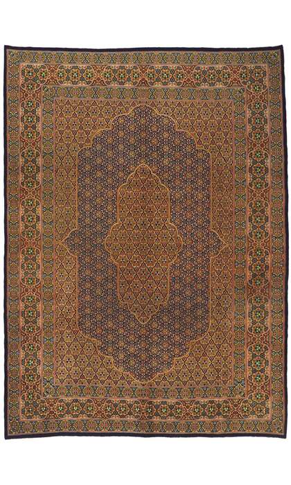 10 x 14 Vintage Persian Kerman Rug 61098