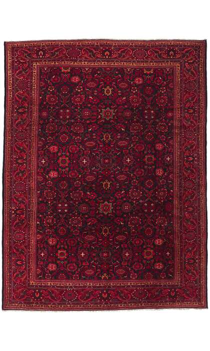 10 x 14 Vintage Persian Malayer Rug 61101