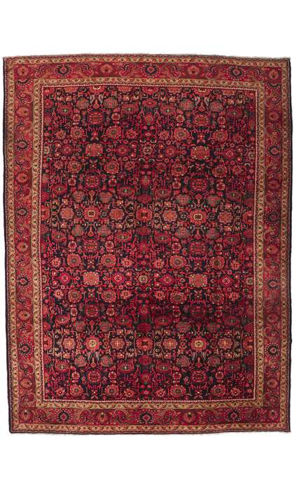 11 x 14 Vintage Persian Malayer Rug 61102